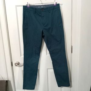 ON Ultimate Slim Teal Chino Pants 32x30